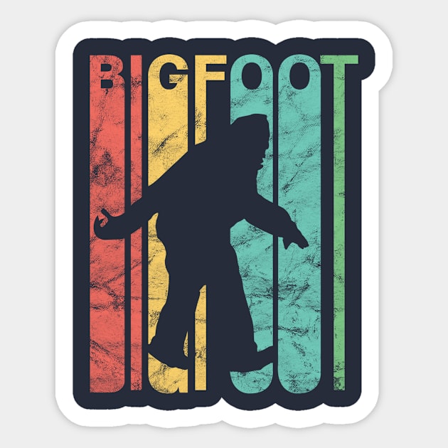 Big Foot Sticker by SillyShirts